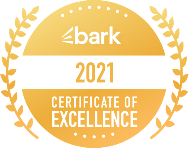 bark 2021 Certificate of Excellence